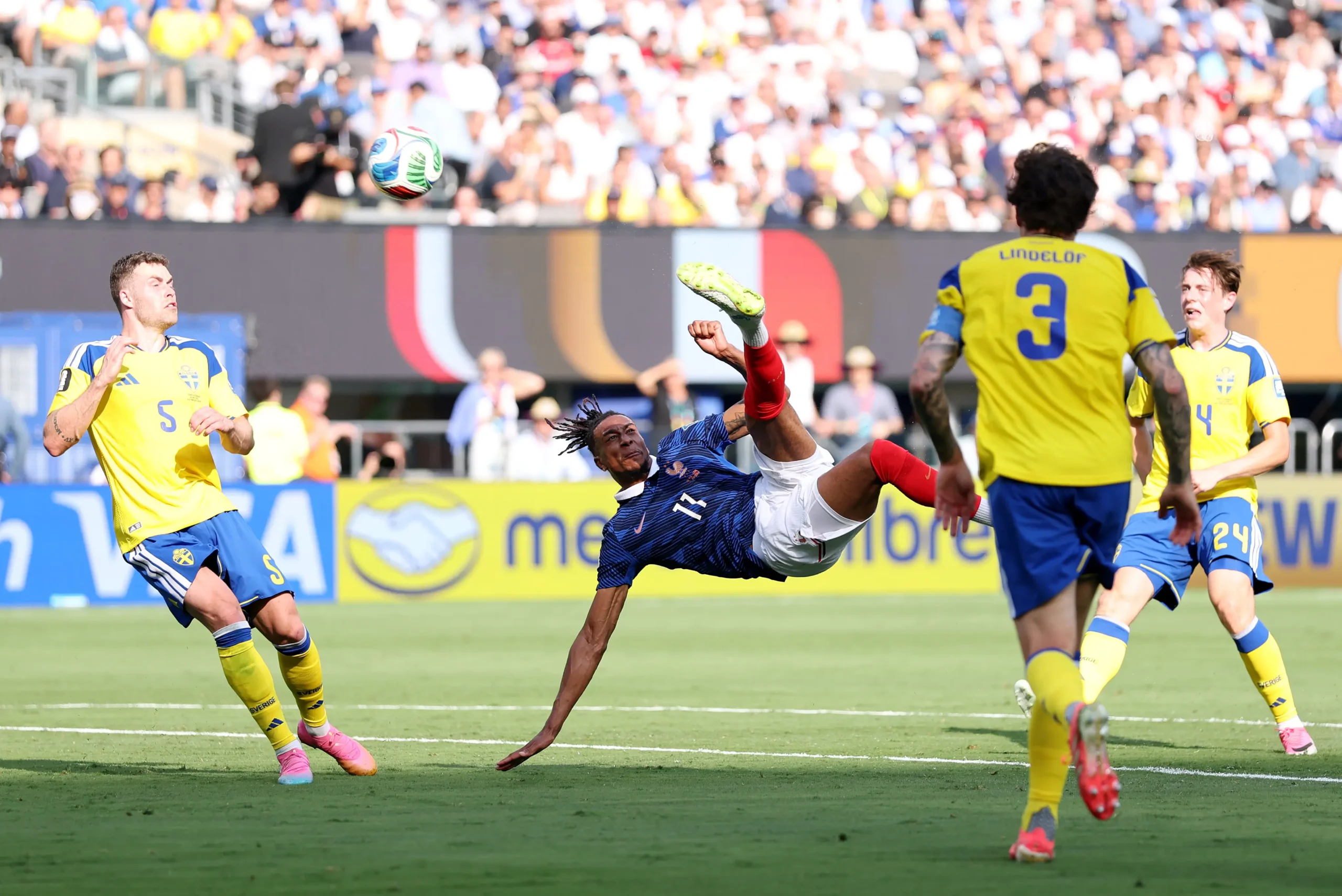 Michael Olise France v Sweden World Cup assists record, bicycle kick,  reaction | Bayern Munich transfer news